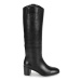 Lauren Ralph Lauren CARLA-BOOTS-TALL BOOT Černá