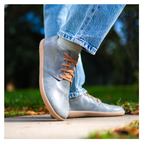 Šedé pánské vycházkové tenisky