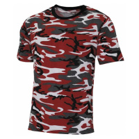 Tričko US T-Shirt Streetstyle redcamo