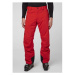 Helly Hansen LEGENDARY INSULATED Pánské lyžařské kalhoty, červená, velikost