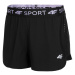 4F-WOMENS FUNCTIONAL SHORTS SKDF010-20S-DEEP BLACK Černá