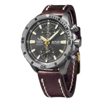 Vostok Europe Almaz Titanium Line 6S11/320H521 - Kožený řemínek