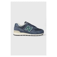 Sneakers boty New Balance 574 tmavomodrá barva, U574SNG