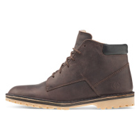Vasky Hillside Dark Brown - Dámské kožené kotníkové boty tmavě hnědé, se zateplením - podzimní /