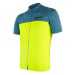 Pánský dres Sensor Cyklo Motion Blue/Neon Yellow