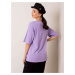 Fialové dámské tričko s motivem Dívky -purple Fialová