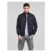 Lyle & Scott Mesh Backed Funnel Neck Jacket Modrá