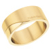 Calvin Klein Elegantní pozlacený prsten z oceli Minimal 35000199 54 mm