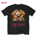 Tričko metal dětské Queen - Classic Crest - ROCK OFF - QUTS03BB