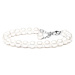 Gaura Pearls Perlový náramek Stacey - sladkovodní perla, stříbro 925/1000 FARW575-B/18 18 cm + 3