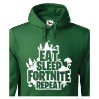 Pánská mikina Eat Sleep Fortnite Repeat