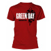 Green Day tričko, American Idiot Heart Grenade BP Red, pánské