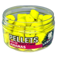 LK Baits Pop-up Pelety v dipu Ananas 40g - 12mm