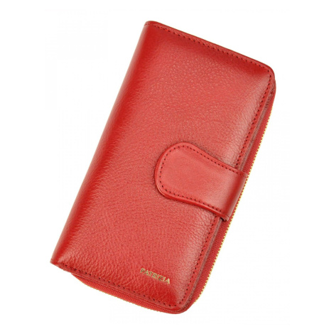 Stylová dámská kožená peněženka Bave, červená PATRIZIA