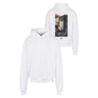 Dusa Painting Heavy Oversize Hoody - white