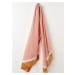 Růžový plisovaný šátek CAMAIEU