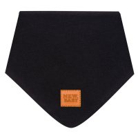 Kojenecký bavlněný šátek na krk New Baby Favorite černý