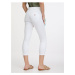 Bílé dámské skinny fit džíny s šátkem Guess 1981 Capri