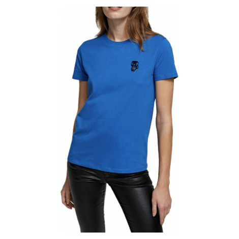 Modré tričko - KARL LAGERFELD | Ikonik