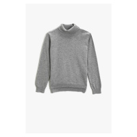 Koton Girls Gray Sweater