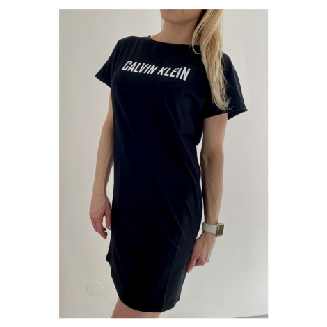 Dámské tričkové šaty Calvin Klein KW01357 | černá | Modio.cz