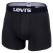 Levi's&reg; MEN SOLID BASIC BOXER 2P Pánské boxerky, černá, velikost