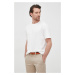Bavlněné tričko Selected Homme bílá barva, hladký