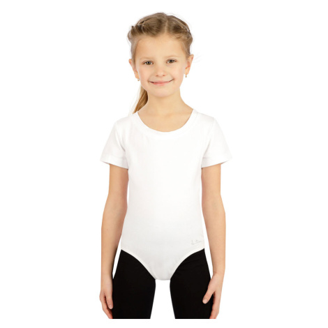Litex Dívčí gymnastický dres 5F264 Bílá