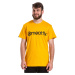Meatfly pánské tričko MF Logo Deep Yellow | Žlutá