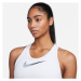 Nike ONE DRI-FIT SWOOSH Dámské sportovní tílko, bílá, velikost
