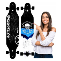 Skateboard Mládež Profilovaný Longboard Dřevěná deska Javor do 80 kg