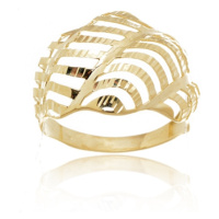 Dámský prsten ze žlutého zlata PR0520F + DÁREK ZDARMA