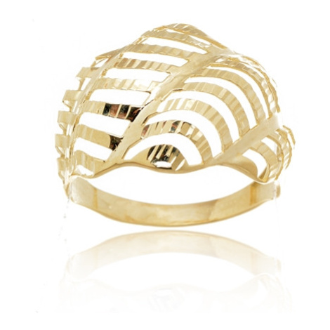 Dámský prsten ze žlutého zlata PR0520F + DÁREK ZDARMA Titan