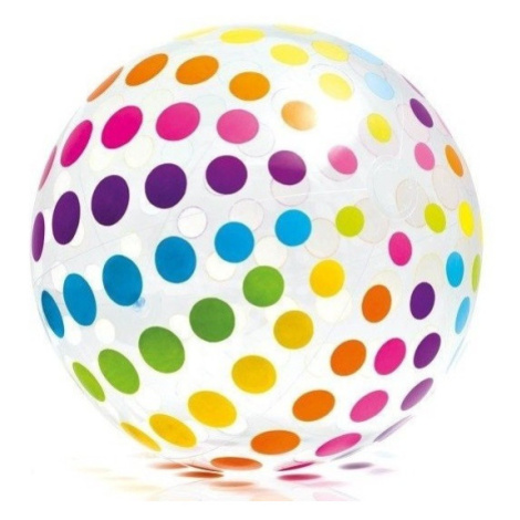 Nafukovací míč Intex Jumbo Ball 59065NP Barva: mix barev
