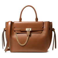 Michael Kors Handbag - LG BELTED SATCHEL brown