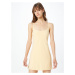 Abercrombie & Fitch Letní šaty pastelově žlutá