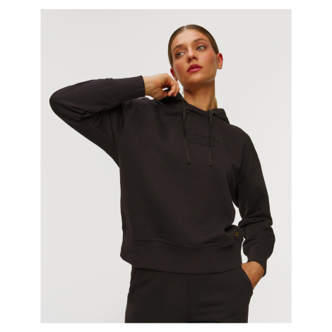 Černá Dámská Mikina S Kapucou Aeronautica Militare