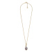 Skagen Elegantní pozlacený náhrdelník s perletí Agnethe SKJ1558710