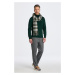 ROLÁK GANT CTN/WO ROLLNECK TARTAN GREEN