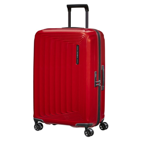 Samsonite Skořepinový cestovní kufr Nuon EXP 79/86 l - červená