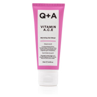 Q+A Antioxidační maska s vitamíny A, C, E (Warming Gel Mask) 75 ml