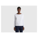 Benetton, T-shirt With Boat Neck In 100% Cotton
