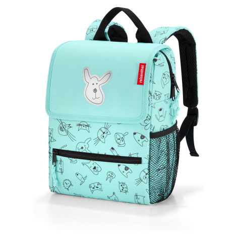 Reisenthel Backpack Kids Cats and dogs mint 5 L REISENTHEL-IE4062