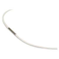 Boccia Titanium Bílé kaučukové lanko 0801-02 50 cm
