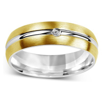 Ocelový snubní prsten pro ženy VERNON