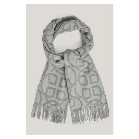 ŠÁLA GANT G PATTERN SCARF CREAM