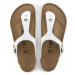 Birkenstock Gizeh BF Patent White Narrow Fit