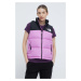 Péřová vesta The North Face 1996 RETRO NUPTSE VEST fialová barva, NF0A3XEPQIX1