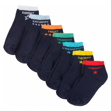 Nízké ponožky pro děti (7 párů) Bonprix