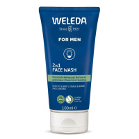 WELEDA For Men 2v1 Čistící gel na obličej a vousy 100 ml